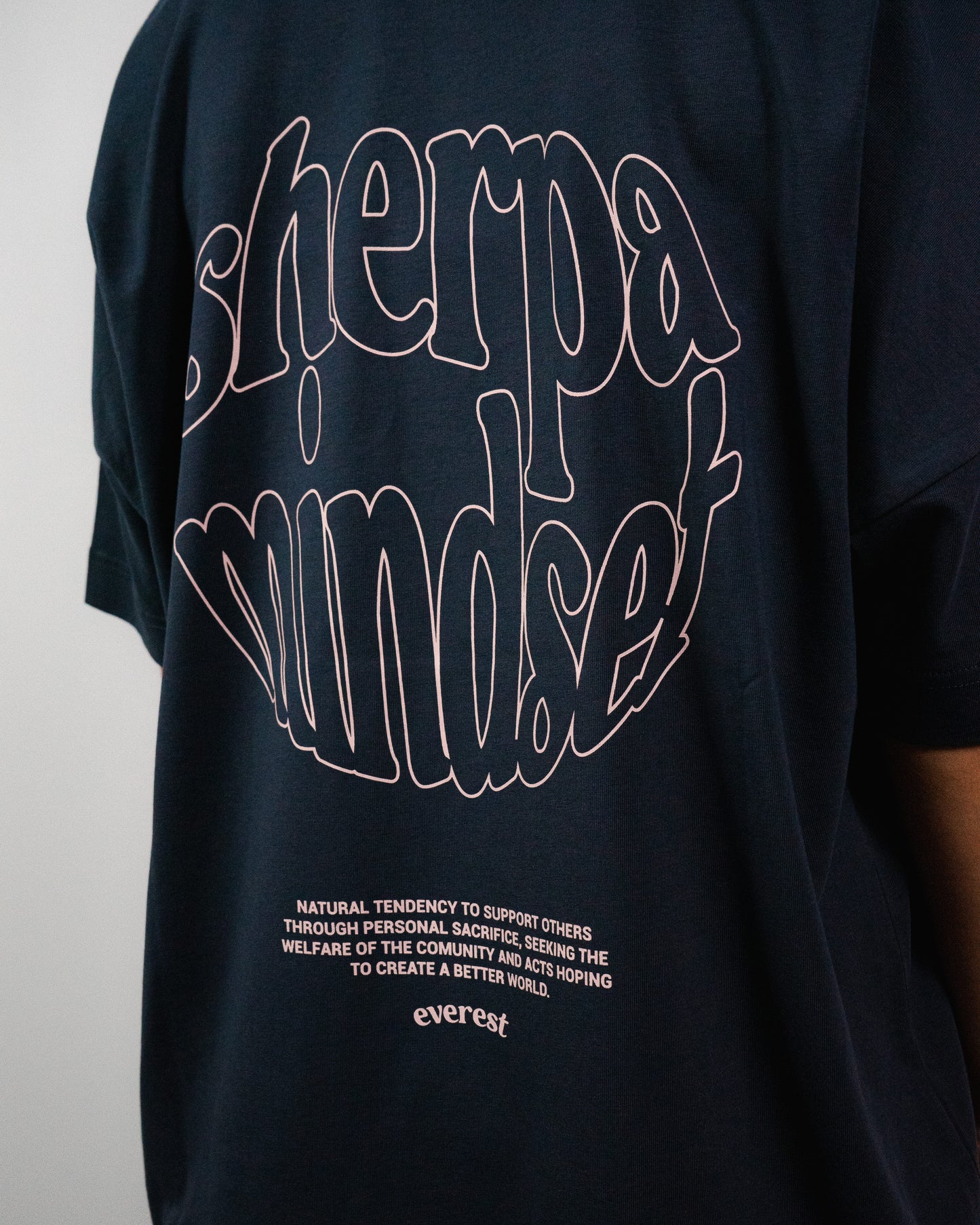 SHERPA MINSET TEE INDIAN INK