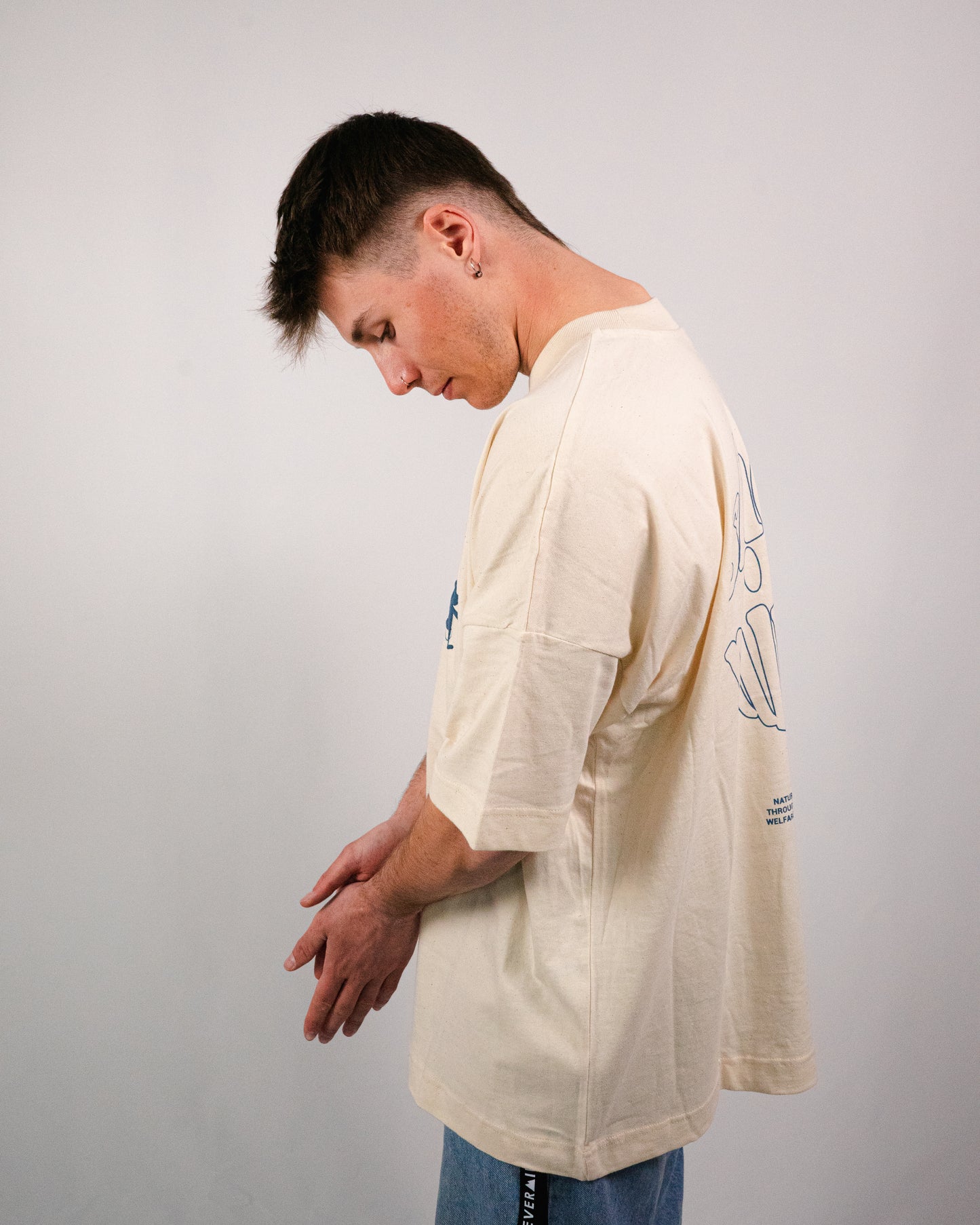 SHERPA MINSET TEE NATURAL RAW