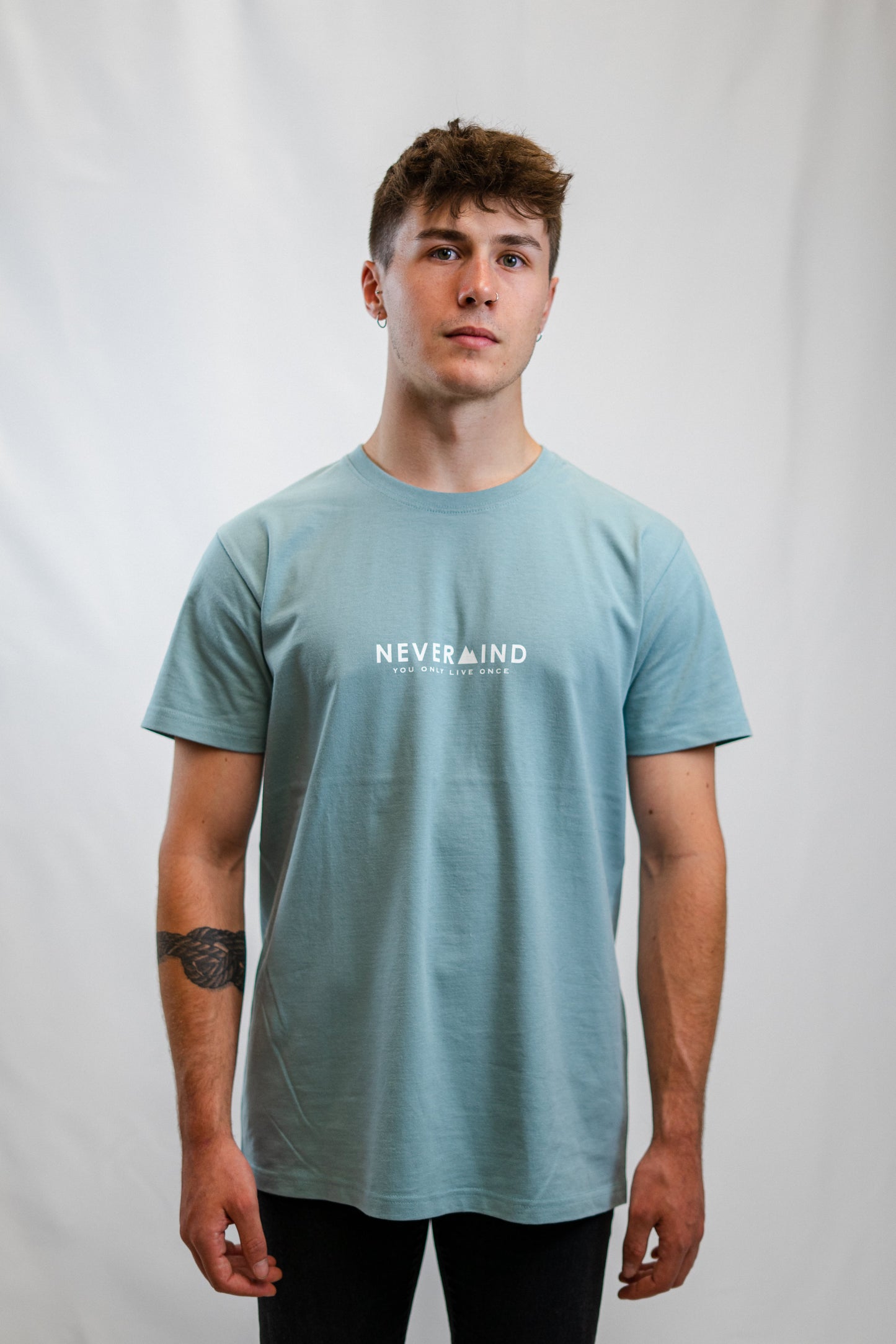 CLASSIC TEE WASHED BLUE